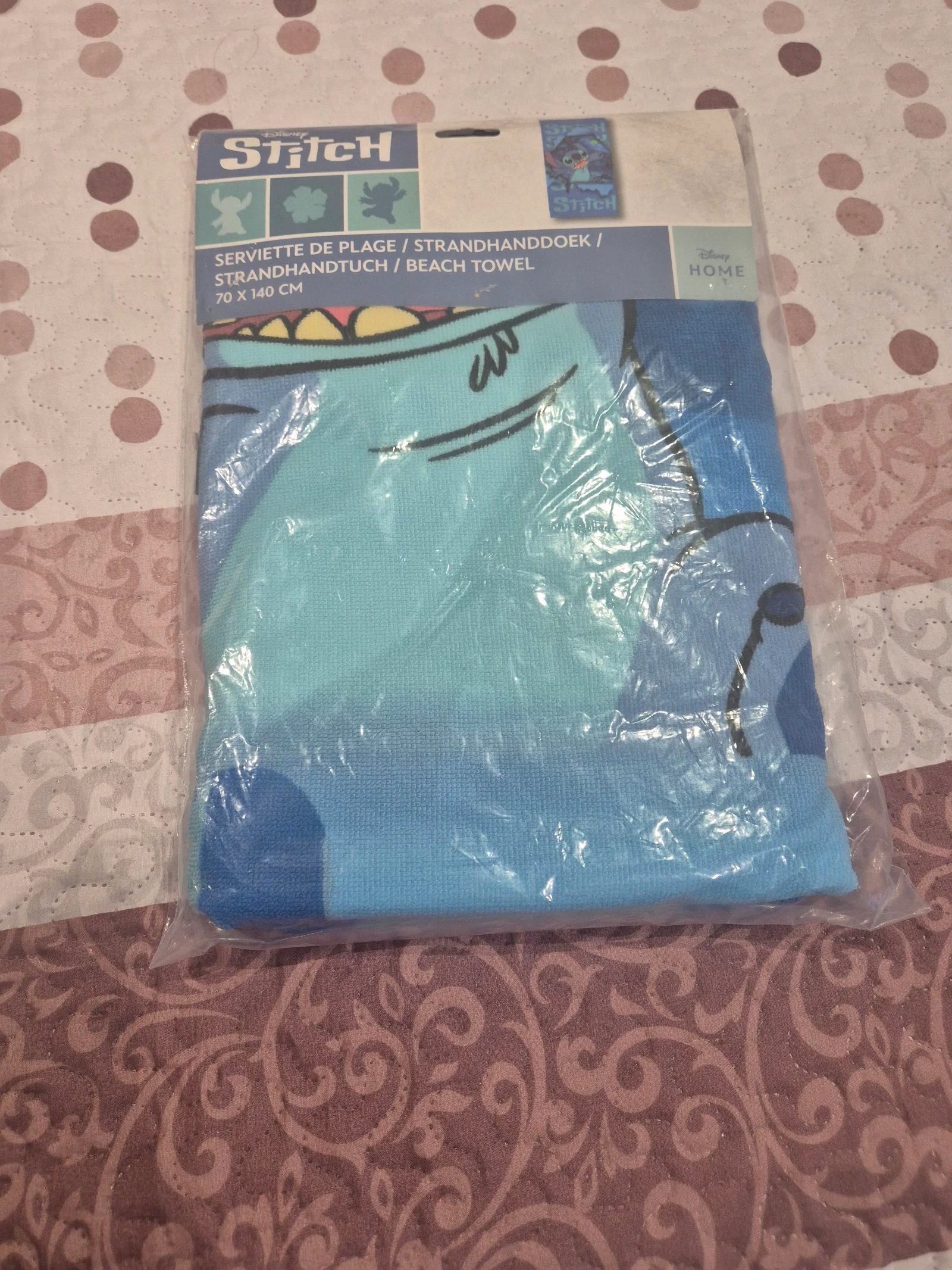 Serviette de plage Stitch 
